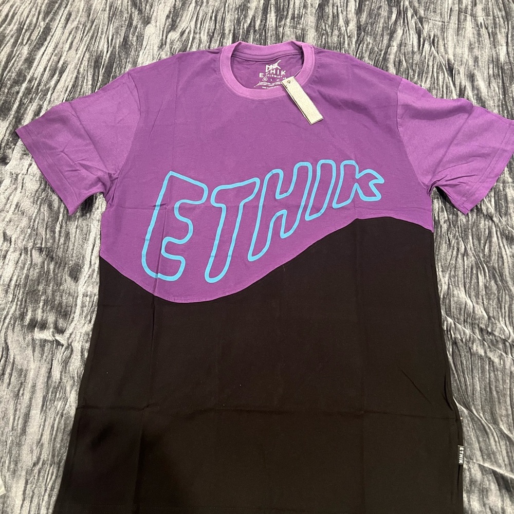 Ethik Vibrant Purple Tee Shirts Size M